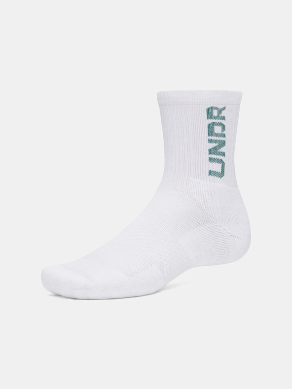 Under Armour Unisex ponožky Under Armour UA 3-Maker 3pk Mid-Crew