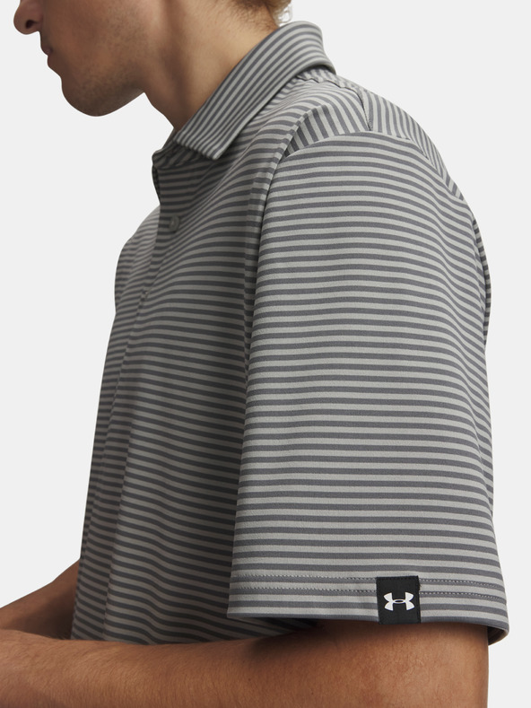 Under Armour Pánske tričko Under Armour UA Plyoff 3.0 Stripe Polo LB