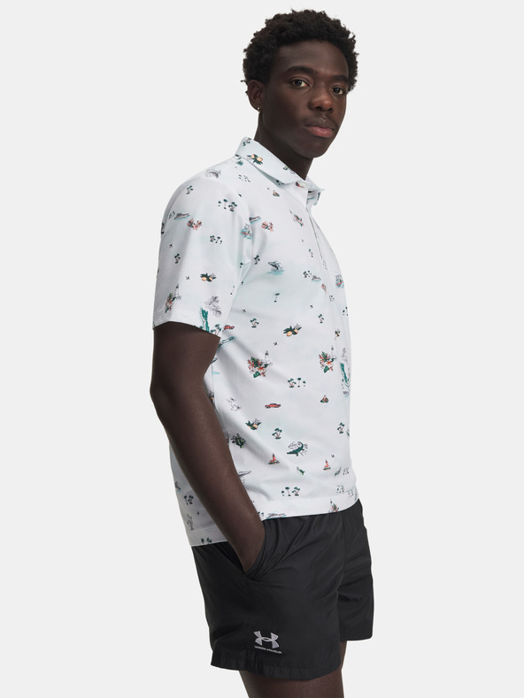 Under Armour Pánske tričko Under Armour ArmourDry Golf Trip Printed