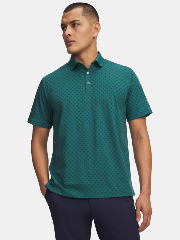 Under Armour Pánske tričko Under Armour UA ArmourDry Print Rib Polo