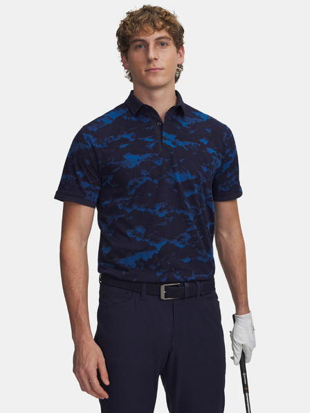Under Armour Pánske tričko Under Armour UA ArmourDry Print Rib Polo