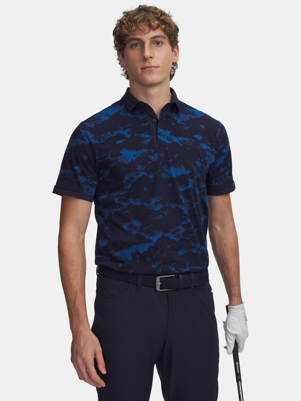 Under Armour Pánske tričko Under Armour UA ArmourDry Print Rib Polo