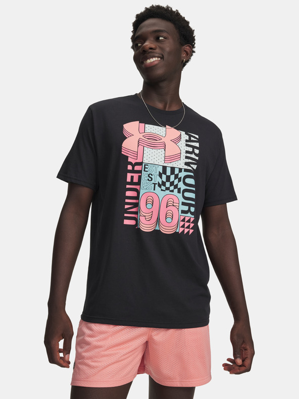 Under Armour Pánske tričko Under Armour UA M LOGO COLLAGE SS