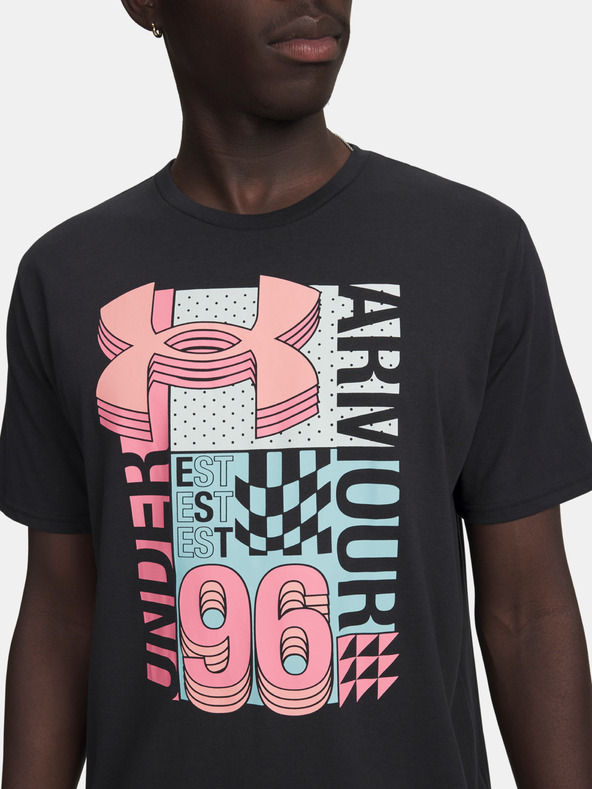 Under Armour Pánske tričko Under Armour UA M LOGO COLLAGE SS