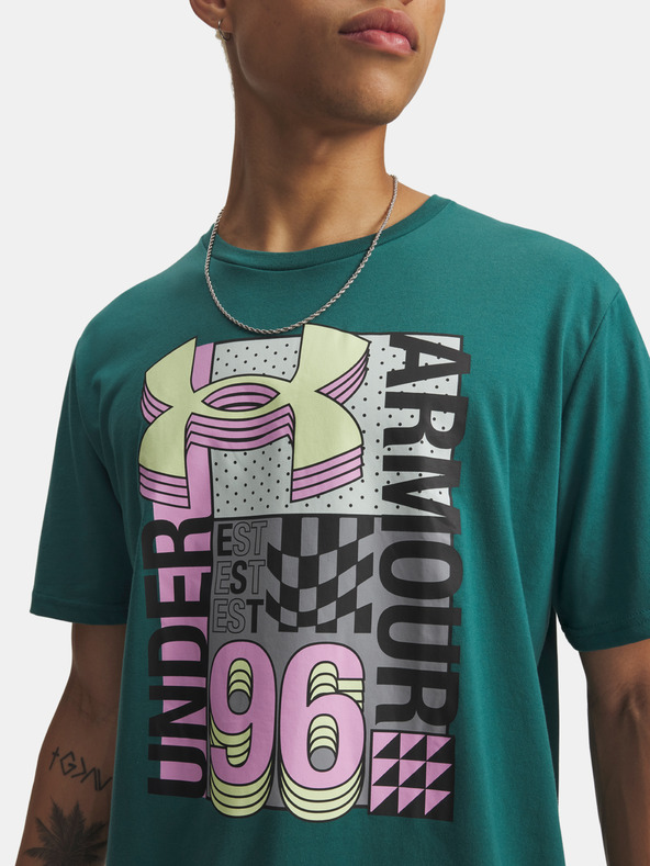 Under Armour Pánske tričko Under Armour UA M LOGO COLLAGE SS