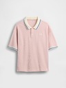 GAP Detské oversize polo tričko s logom GAP