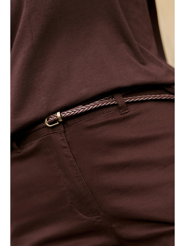 Moodo Hnedé rybárske nohavice Moodo