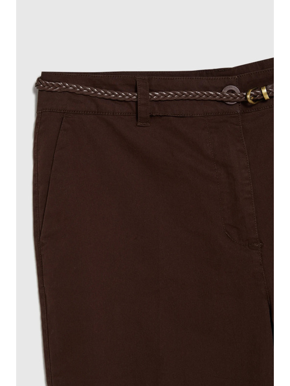 Moodo Hnedé rybárske nohavice Moodo