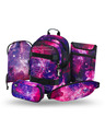 BAAGL  BAAGL SET 5 Skate Galaxy: batoh, penal, vrecko, ledvinka, obal na notebook