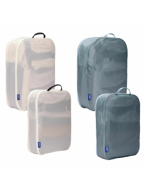 Thule Thule Packing cube sada 2 veľké a 2 stredné organizéry TPCS205 - biela/Pond Gray