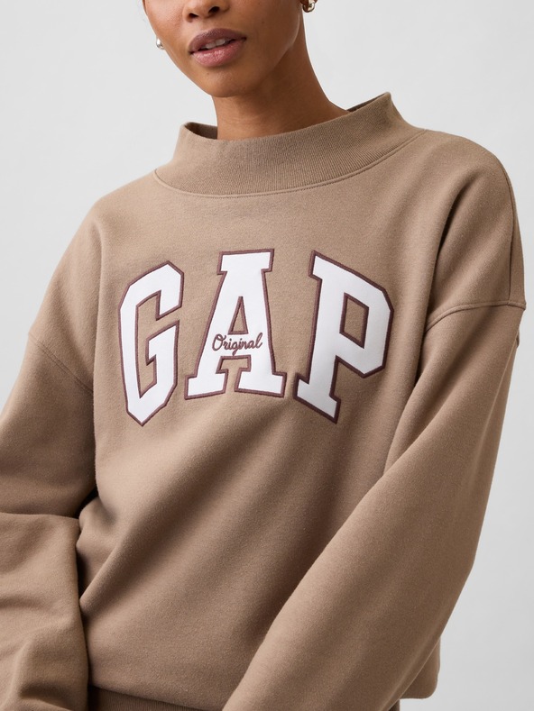 GAP Mikina s logom Gap GAP