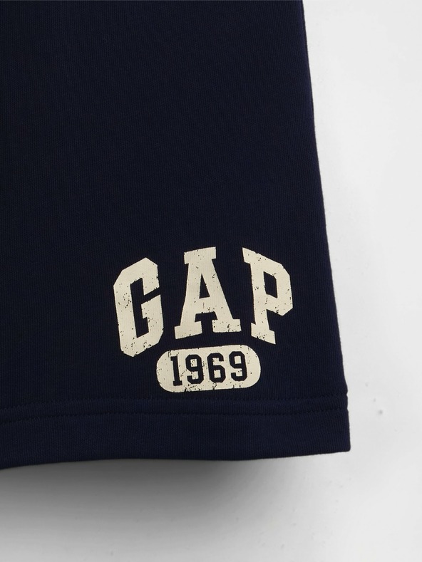 GAP Detské teplákové kraťasy logo GAP