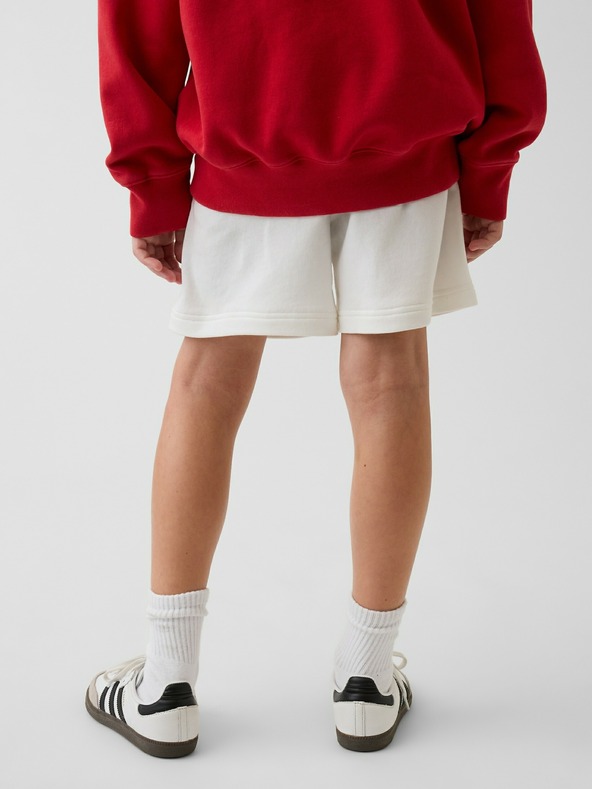 GAP Detské teplákové kraťasy logo GAP