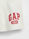 GAP Detské teplákové kraťasy logo GAP