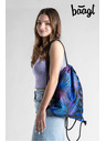 BAAGL  Modrá taška Baagl Palm
