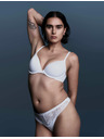 Marks & Spencer Hladká dekoltová podprsenka Body Soft™ s kostícami, veľ. A–E Marks & Spencer biela