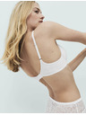 Marks & Spencer Hladká dekoltová podprsenka Body Soft™ s kostícami, veľ. A–E Marks & Spencer biela