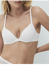 Marks & Spencer Hladká dekoltová podprsenka Body Soft™ s kostícami, veľ. A–E Marks & Spencer biela