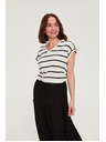 Moodo Striped Blouse Moodo