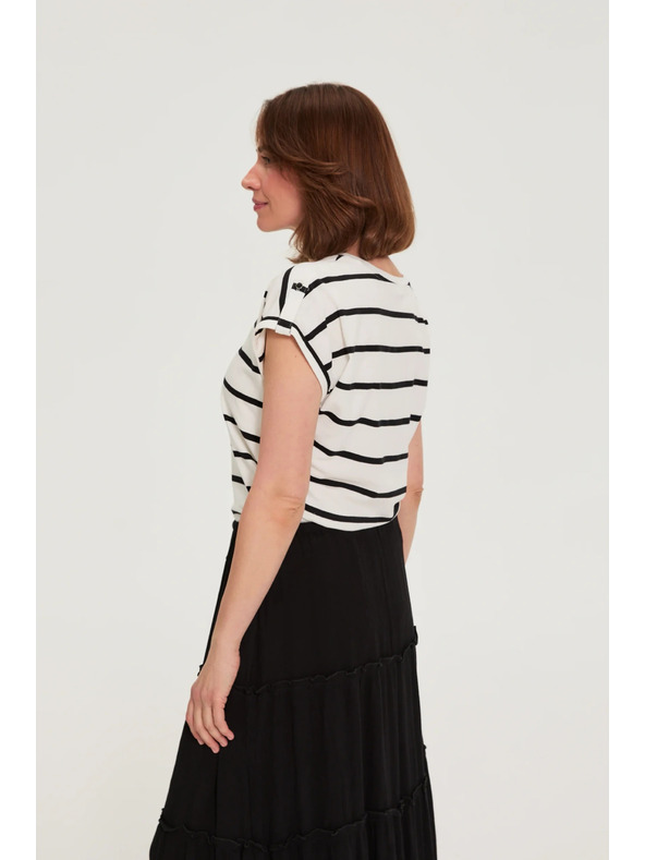 Moodo Striped Blouse Moodo