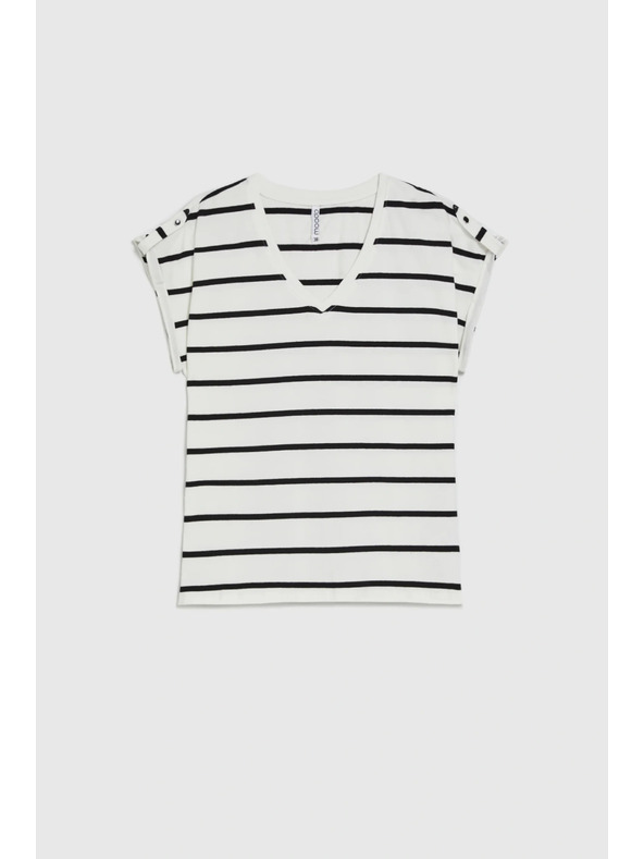 Moodo Striped Blouse Moodo