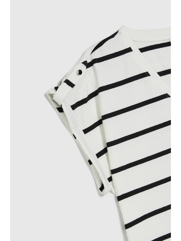 Moodo Striped Blouse Moodo
