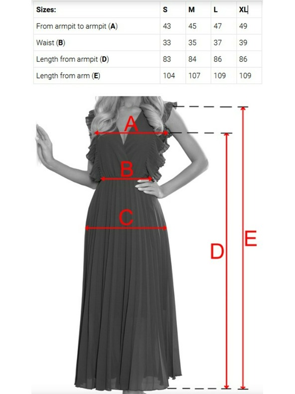 numoco LINDA Šifónové vzdušné šaty s čipkovaným výstrihom - béžové