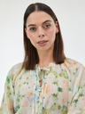 Orsay Svetlozelená vzorovaná dámska blúzka ORSAY