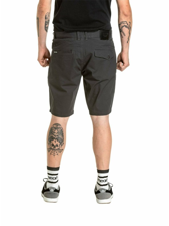 Meatfly Meatfly pánske kraťasy Anthrax 2.0 Dark Grey