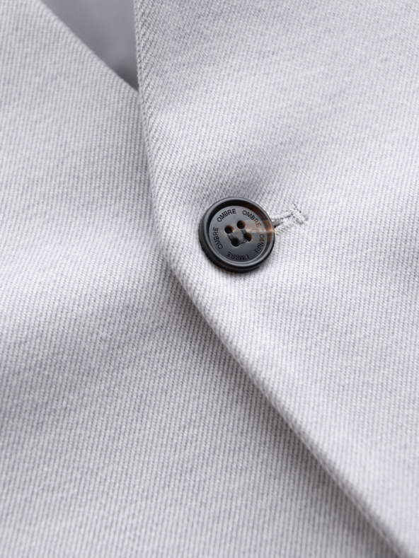 Ombre Clothing Ombre Clothing pánska hnedá bunda so stojačikom