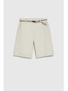 Moodo Bavlnené šortky béžové Moodo