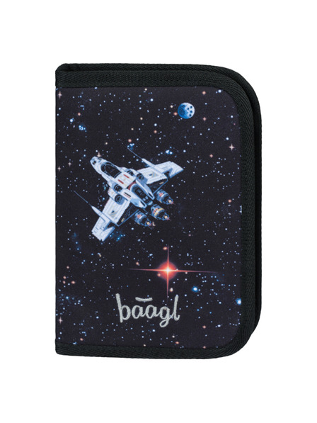 BAAGL  BAAGL SET 5 Zippy Plus Pixel Space: aktovka, peračník, vrecko, zástena, peňaženka