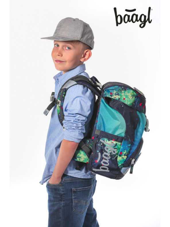 BAAGL  BAAGL SET 3 Airy Chill: batoh, peračník, vrecko