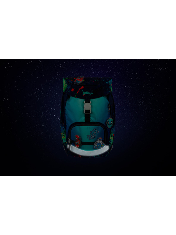 BAAGL  BAAGL SET 5 Airy Chill: batoh, peračník, vrecko, zástena, peňaženka