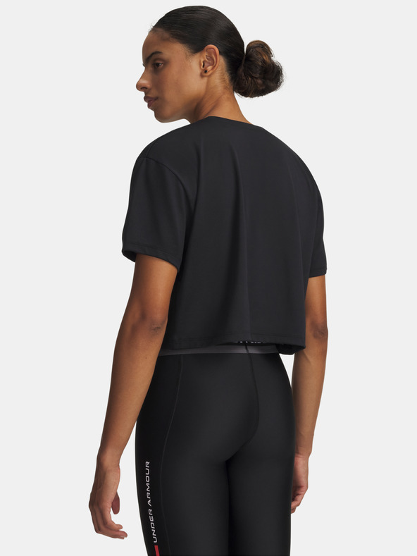 Under Armour Dámske tričko Under Armour Tech Branded Crop SS