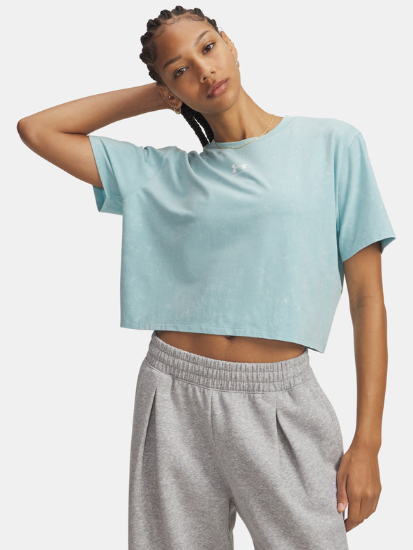 Under Armour Dámske tričko Under Armour UA Rival Boxy Tee Wash