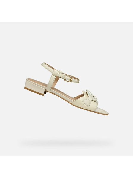 Geox Krémové dámske sandále Geox New Eraklia 15