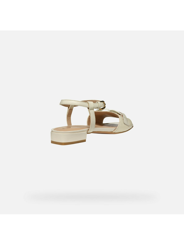 Geox Krémové dámske sandále Geox New Eraklia 15