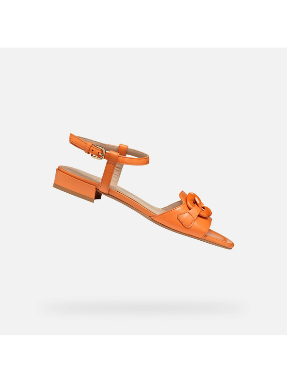 Geox Oranžové dámske sandále Geox New Eraklia 15