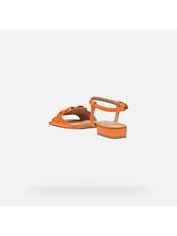 Geox Oranžové dámske sandále Geox New Eraklia 15