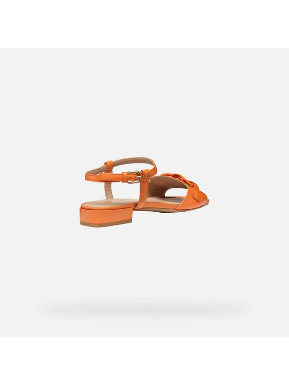 Geox Oranžové dámske sandále Geox New Eraklia 15