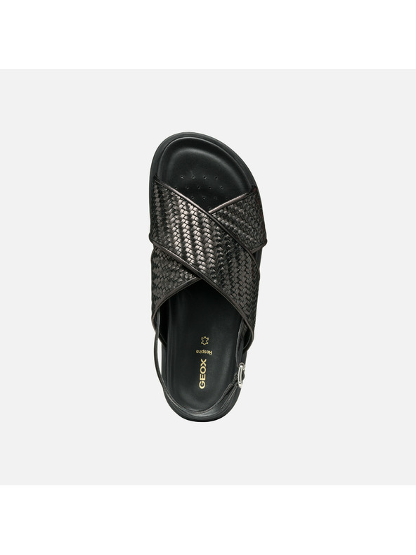 Geox Čierne dámske sandále Geox Adelash