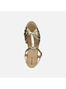 Geox Zlaté dámske sandále Geox Gelsa