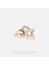 Geox Biele dievčenské sandále Geox Sandal Haiti
