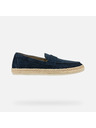 Geox Tmavomodré pánske mokasíny Geox Costuni