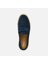 Geox Tmavomodré pánske mokasíny Geox Costuni