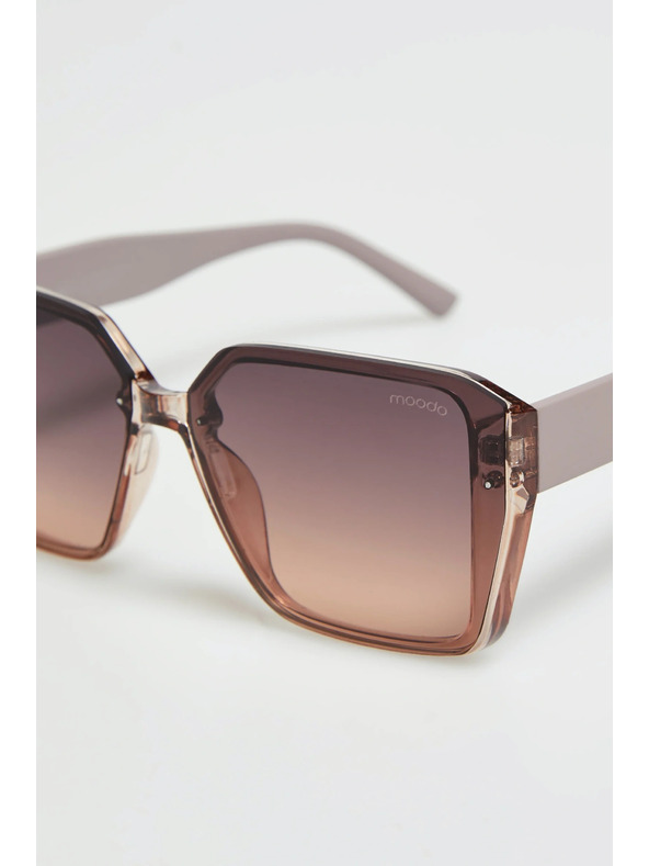 Moodo Slnečné okuliare hnedé Moodo