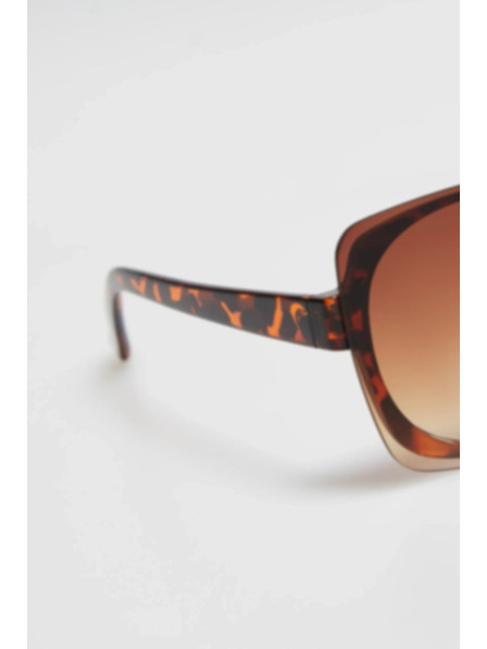 Moodo Slnečné okuliare hnedé Moodo