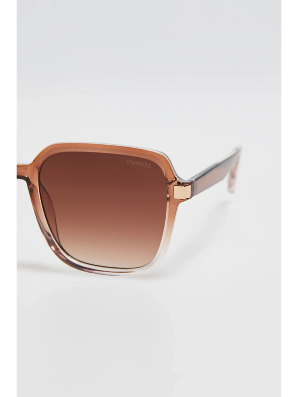 Moodo Slnečné okuliare hnedé Moodo