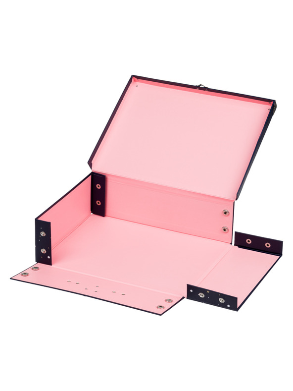 BAAGL  BAAGL Skladací školský kufrík Unicorn Gold s kovaním